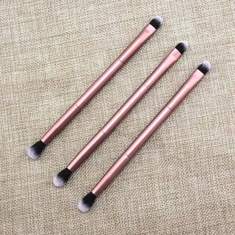 Multifunctional Double Ended Eyeshadow Eye Shadow Makeup Cosmetic Brush Tools Champagne Eyeshadow Makeup Beauty Brush