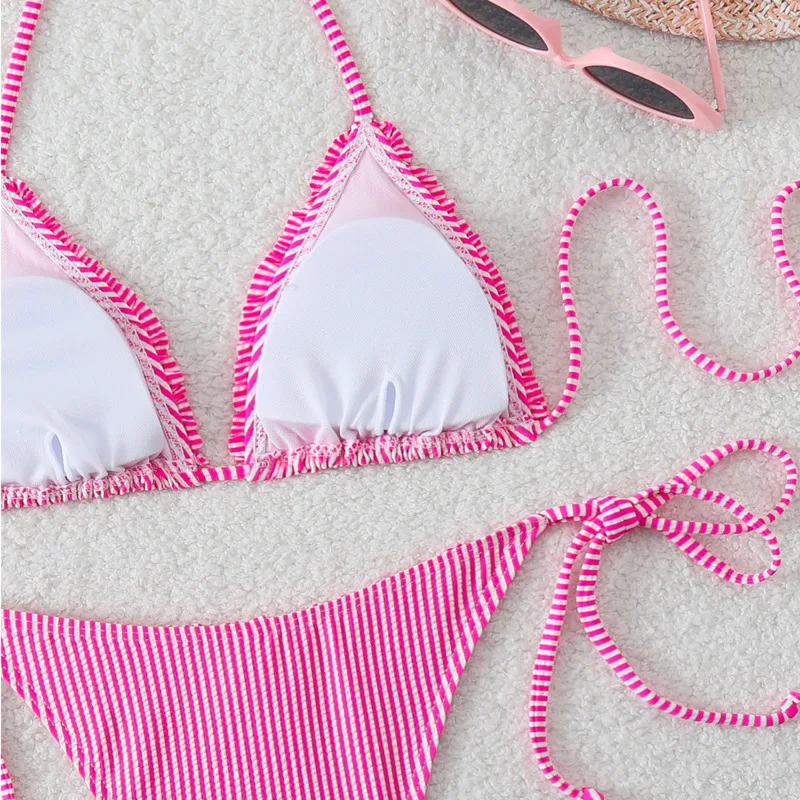 夏のセクシーなビキニ 2026 女性用水着 女性用水着 水泳用 ブラジリアンビキニセット ビーチウェア プール水着
