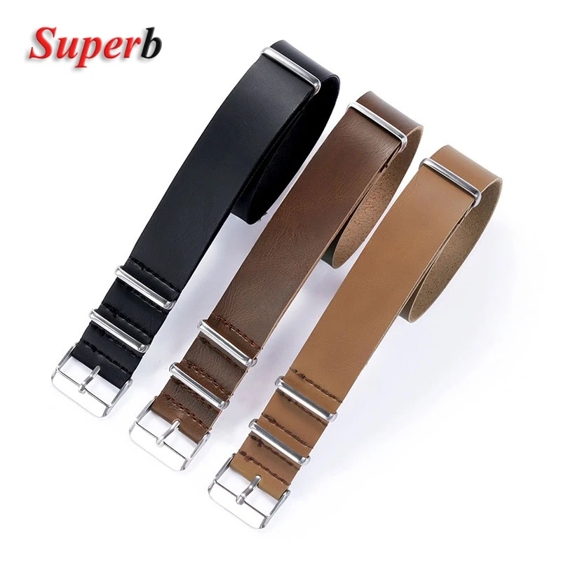 بو الجلود حزام ساعة اليد لينة حلقة من جلد 18 مللي متر 20 مللي متر 22 مللي متر 24 مللي متر النساء الرجال معصمه العالمي حزام الساعات الساعات اكسسوارات