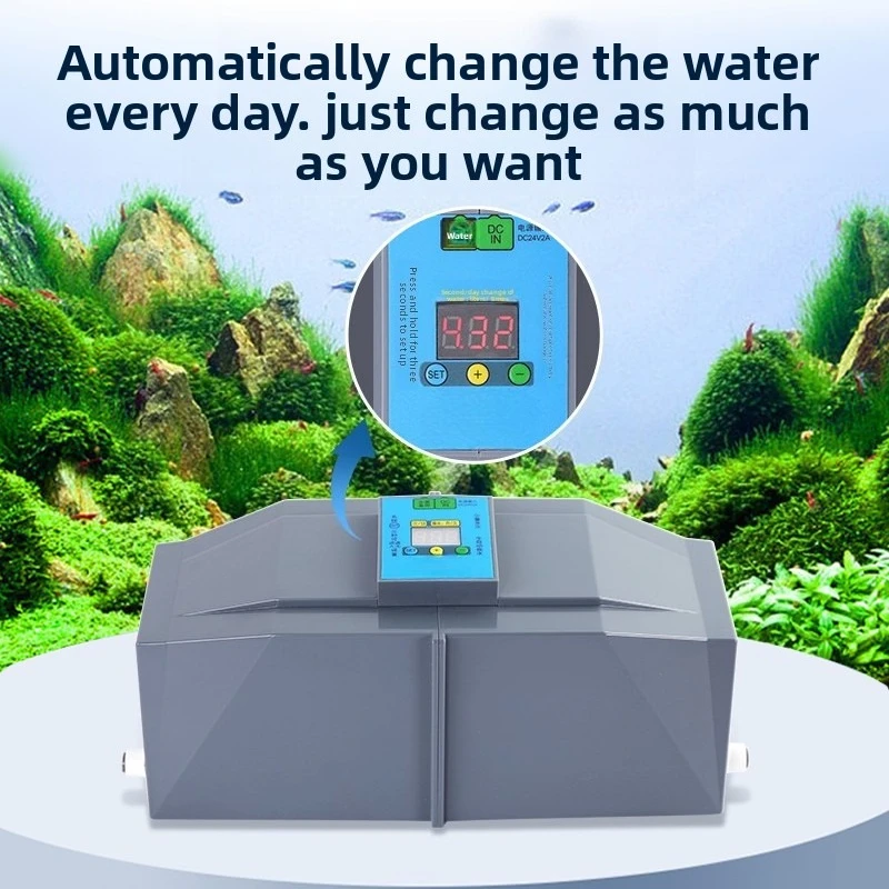 Fish tank automatic water changer automatic water replenishment anti-overflow freshwater fish tank dechlorination