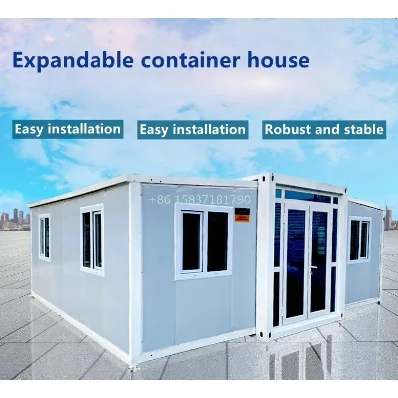 Australia Standard Container House 20ft 40ft Foldable Tiny House Folding Prefab Home Expandable Container House for New Zealand