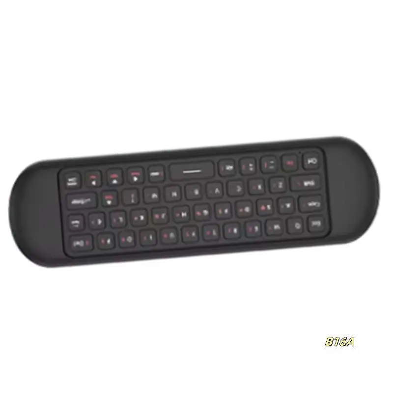 Air Mouse Remote Control Giroskop Nirkabel Backlit Mini Keyboard Mode Ganda BT5.2 7 Warna Lampu Latar