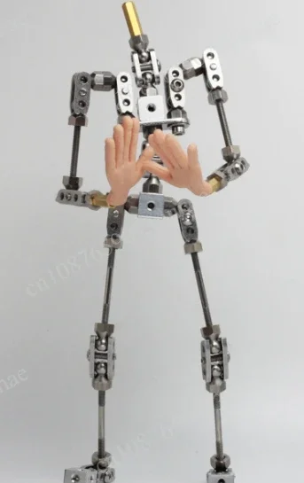 Pro3.0 Professional Stop‑Motion Puppet Armature Stainless Steel Wear‑Resistant Flexible Skeleton for DIY Character Claymation