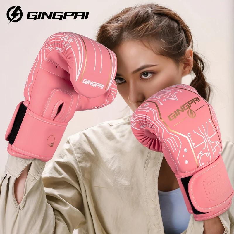 High Quality Muay Thai Gloves for Men Professional Boxing Mitten MMA Boxing Equipment Sparring Gloves Kickboxing Boxe De Luv