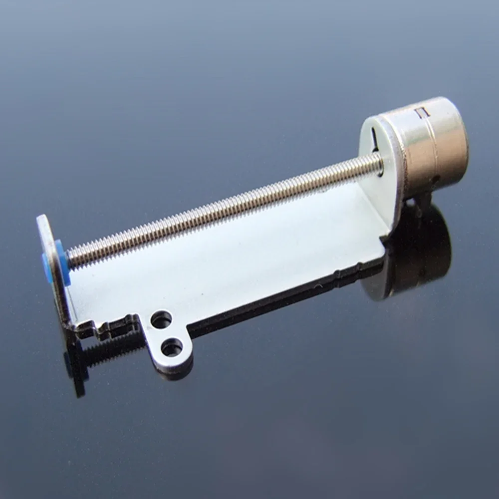 2-phase 4-wire 43MM Stepper Motor with Bracket Slider Screw Rod Stepping Motor Precision BJ02 Round  Digital Camera Lens