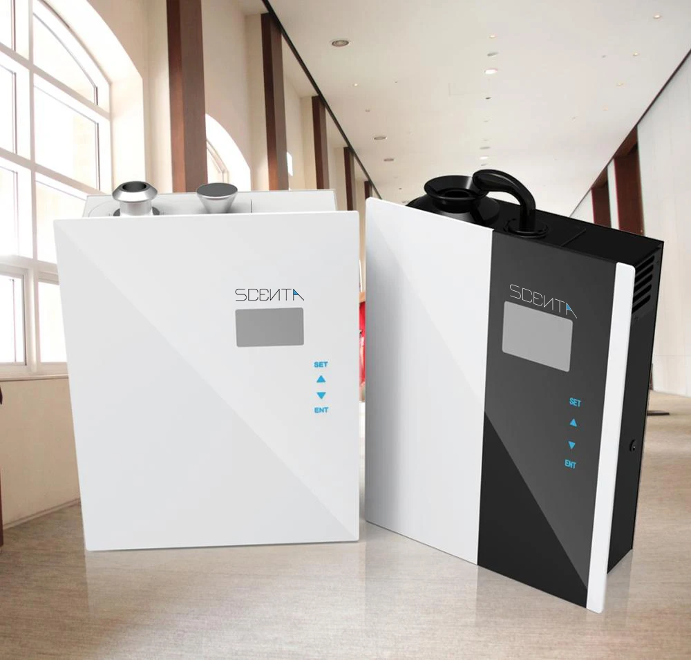 SCENTA Komercyjny dyfuzor zapachowy Duży dyfuzor olejków eterycznych Hurtownia Lobby hotelowe HVAC Montowany na ścianie dyfuzor zapachowy