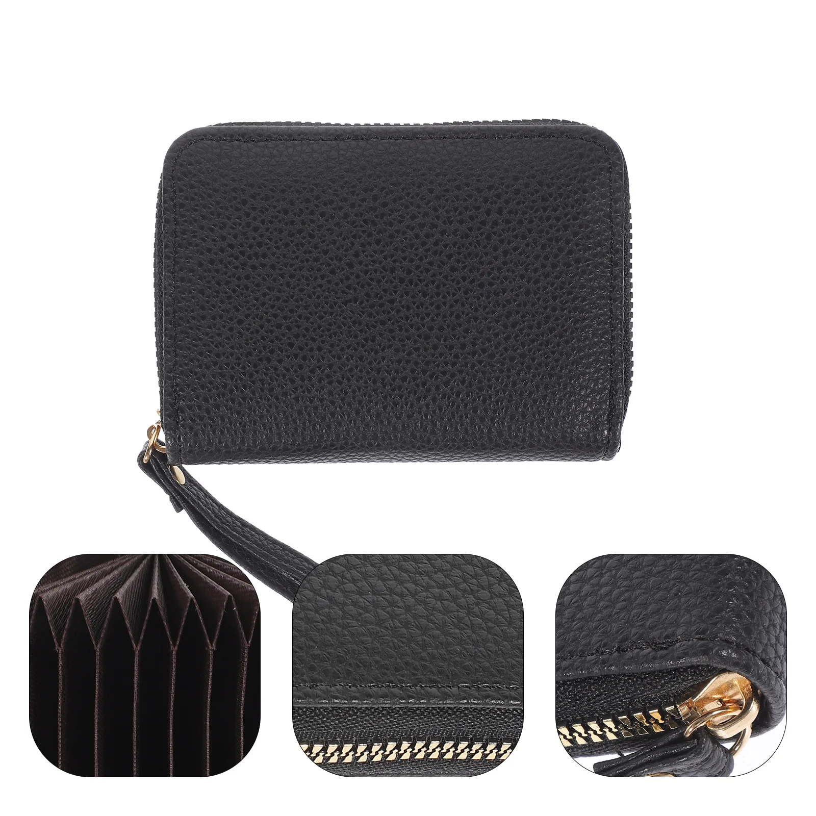 

Women Wallet Small Size Lightweight Zipper Closure Credit Card Holder Id Cards Keys Bankcards Clutch Bags For Women Pu