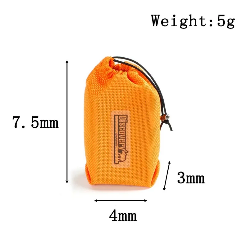New Simulation Outdoor Handbag Luggage Storage Bag for 1/10 TRX4 SCX10 RC4WD D90 RC Car Decoration Upgrade Parts