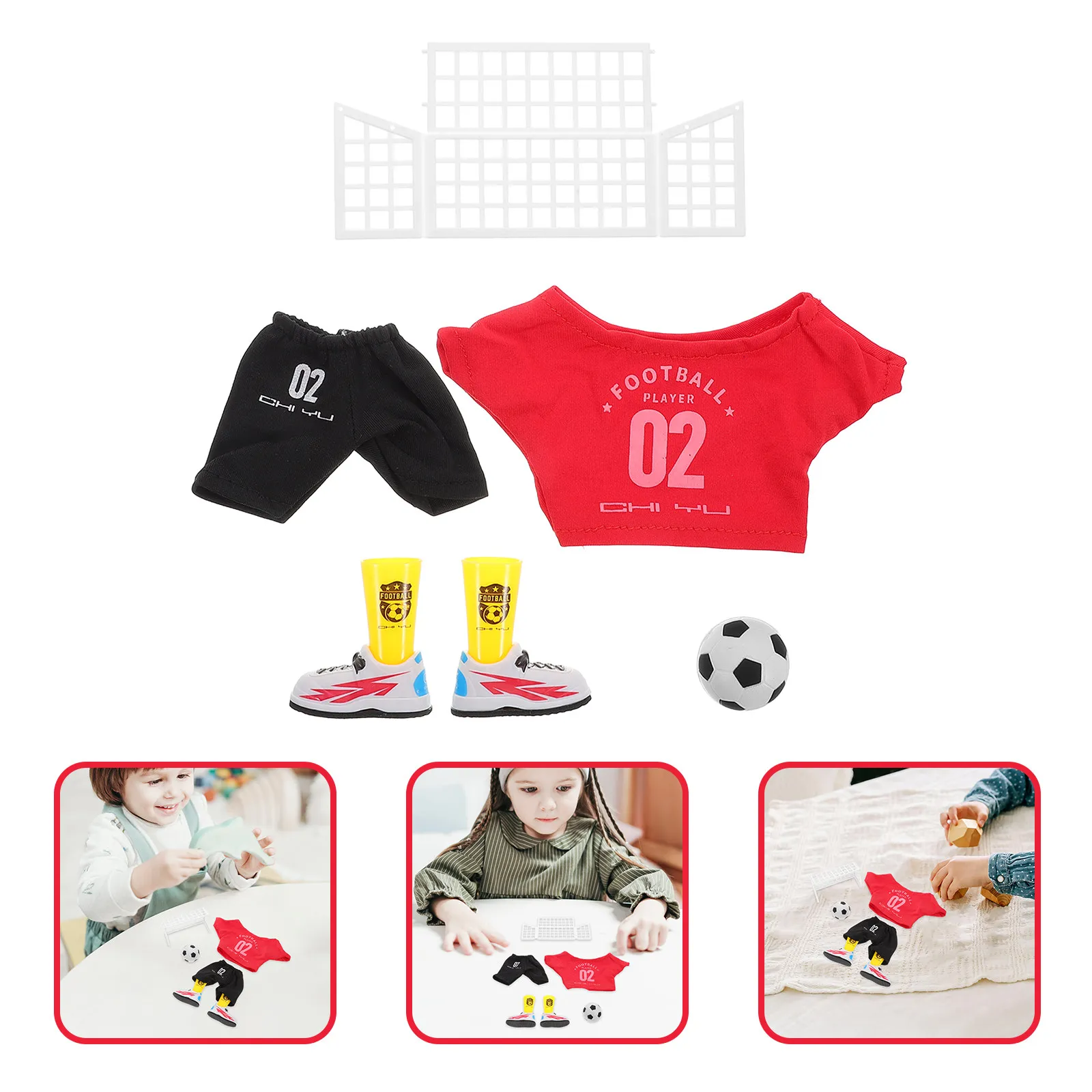 

1Set Mini Finger Soccer Game Interactive Tabletop Football Desktop Sports Play Set Educational Fun Match Plaything