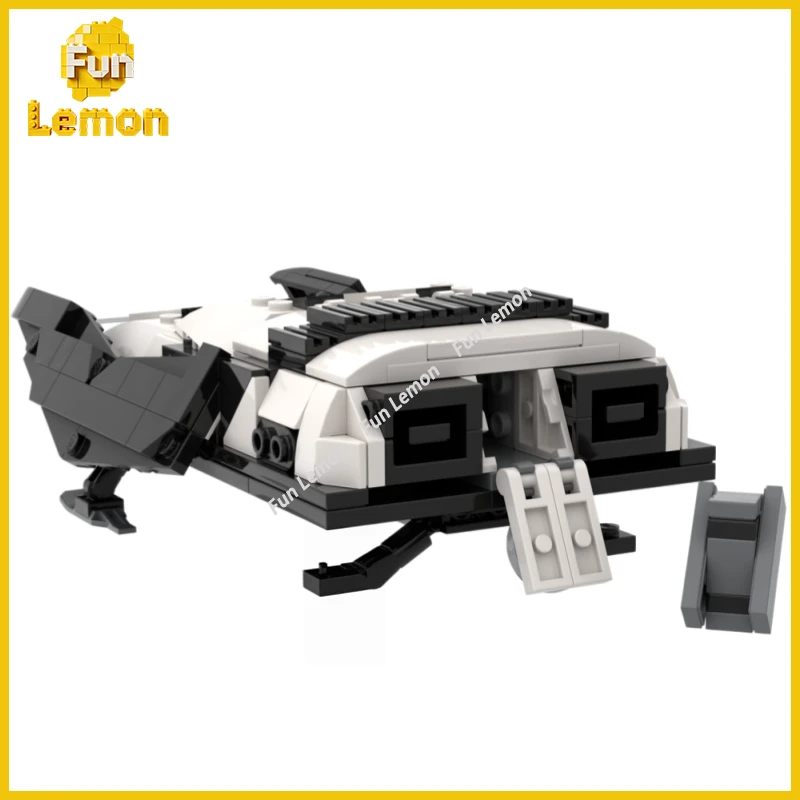 Building Blocks MIDI Scale Ranger Spaceship Collectible Creative DIY Hobby Decoration Toy