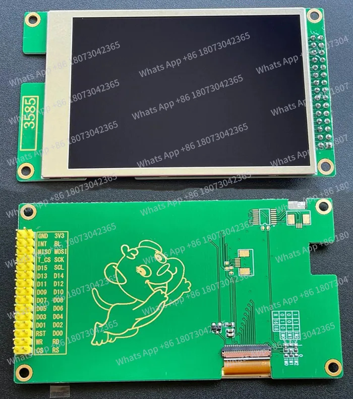 

3.5 inch 45PIN 24Bit 16.7M LCD Screen with Adapter Board (Touch/No Touch) R61529 Drive IC 480*320