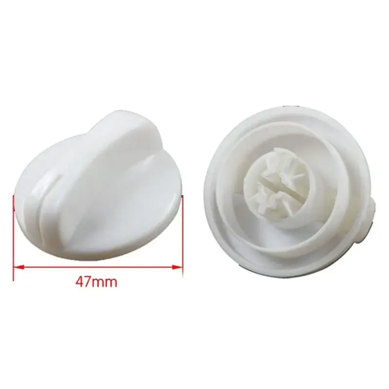 A61T 5 PCS Washing Machine Control Knob Semi-Automatic Double-Cylinder Washer Accessories Replacement Universal Knob White
