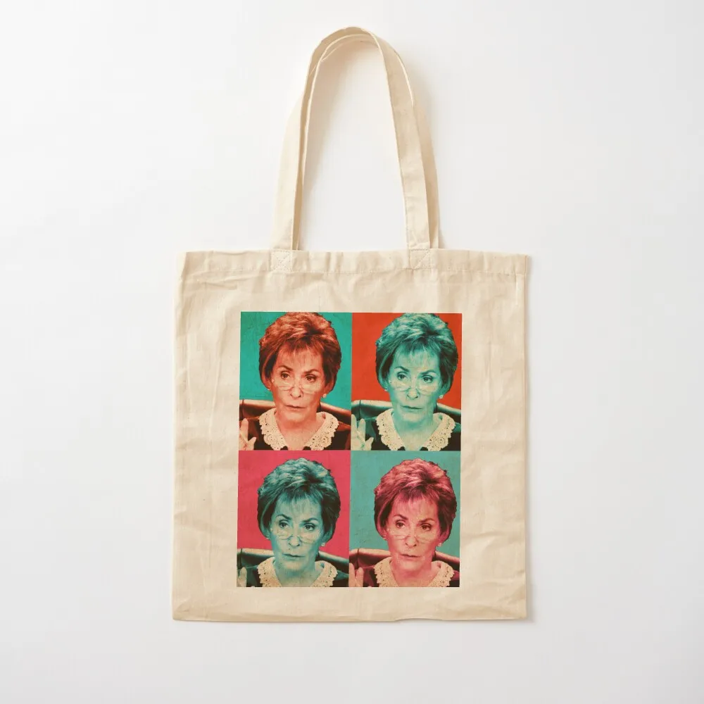 Judge Judy Pop Artwork Tote Bag tote bag men's tote bag Lady bags
