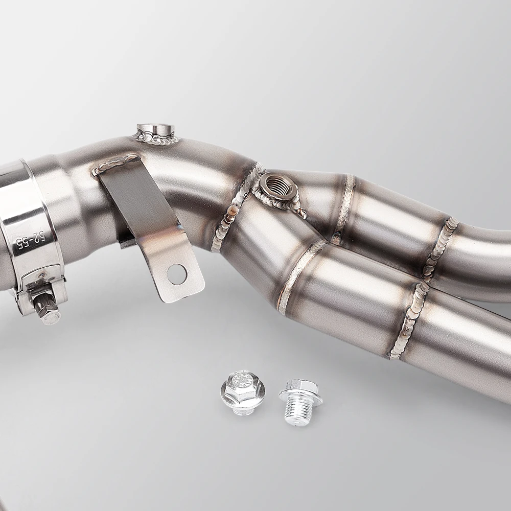 Slip On For Honda CBR650R CBR650R CBR650F CB650F 2014-2025 Motorcycle Exhaust System Modify Stainless Front Pipe Exhaust 51MM - Image 3