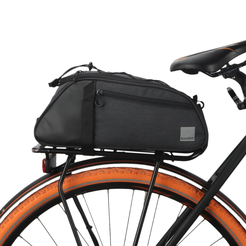 8L Bike Rack Bag Water Repellent Cycle Bike Rear Seat Bag Bike Trunk Cargo Pack Road Bike Carrier Bag Bicycle Accessories