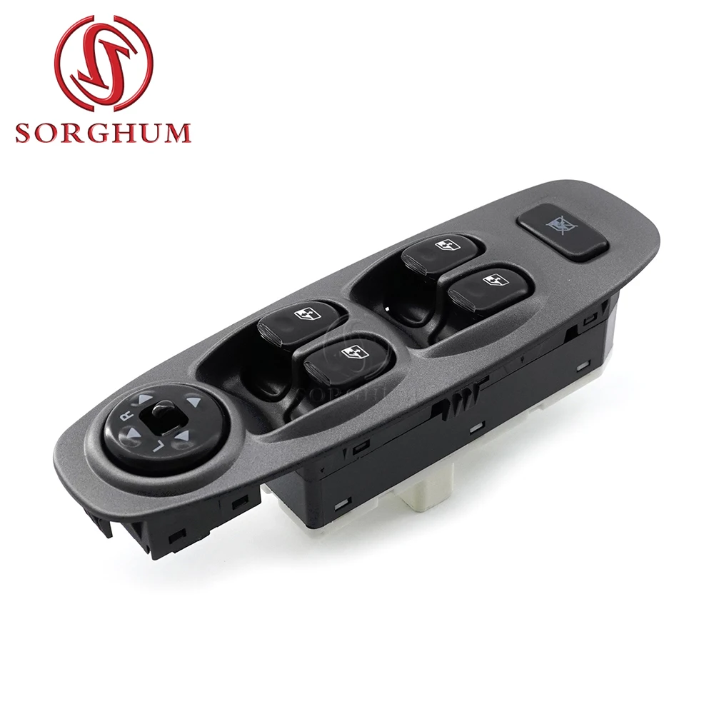 SORGHUM 93570-25020 Power Master Window Switch Button Controller Lifter for Hyundai Accent 2000-2005 Front Left 93570-25000