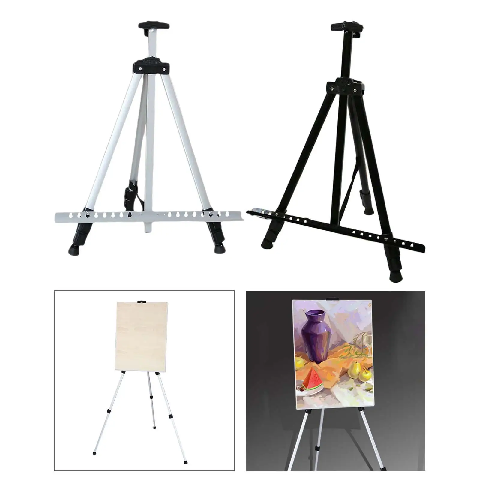 Lightweight Display Easel Tripod Stand Stable adjustable Portable Collapsible