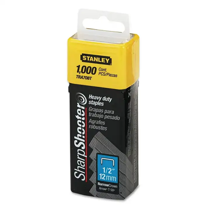 STANLEY TRA708T Graffette per carichi pesanti SharpShooter da 1/2 pollice, 1000 ct