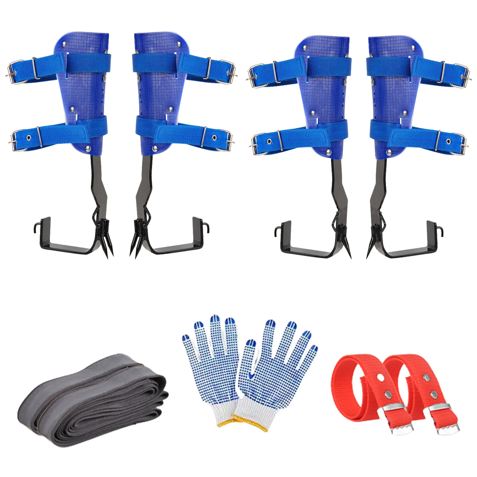 Imagem -02 - Árvore Escalada Gear Kit Escalada Rápida Antiderrapante Acampamento ao ar Livre Escalada Harness Queda Proteção Cinto de Segurança Rapel Equipamentos