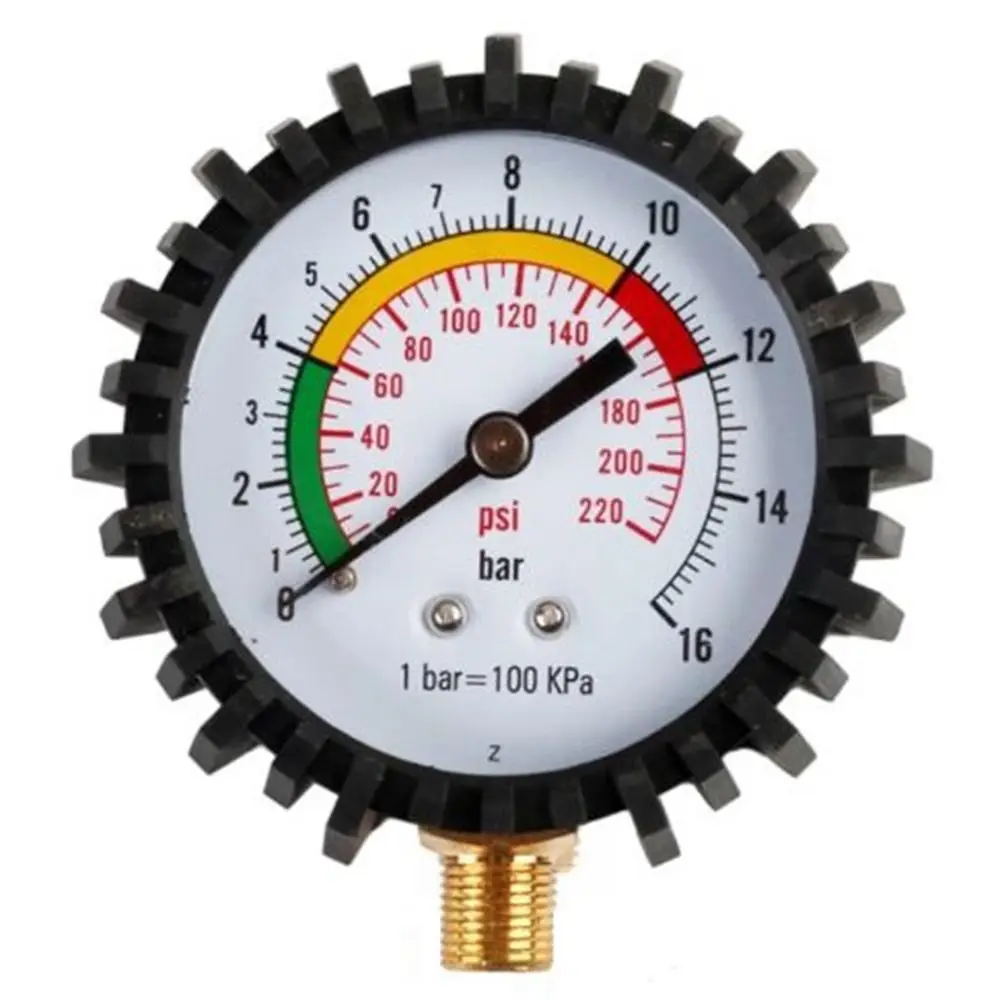 

0-250PSI Digital Tire Pressure Gauge Portable Precision LCD Manometer Pressure Gauge LED Light Electronic Air Pressure Gauge