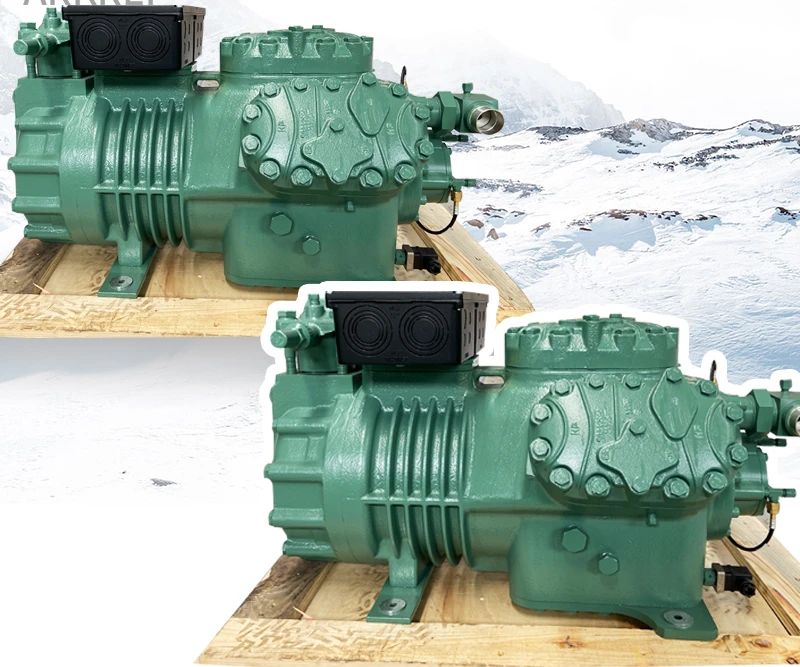 Original Bitzer semi enclosed reciprocating compressor 3 4 5 6 7 10 12 14 15 18 20 25 30 40 50hp