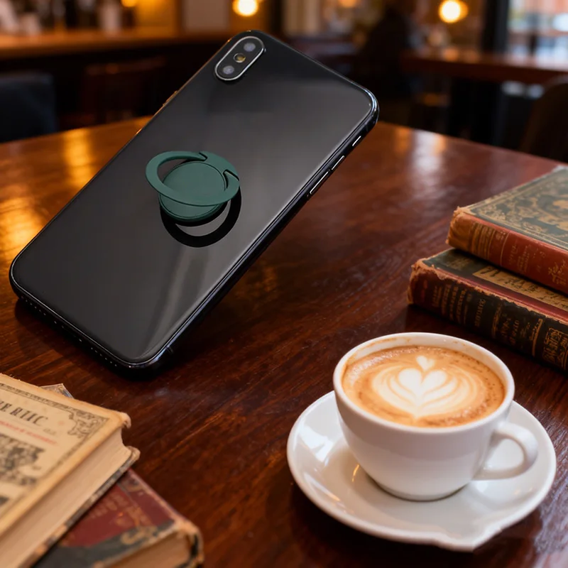 

Держатель-кольцо для телефона с вращением на 360°, магнитное крепление для автомобиля, универсальный кронштейн с наклейкой на заднюю панель телефона