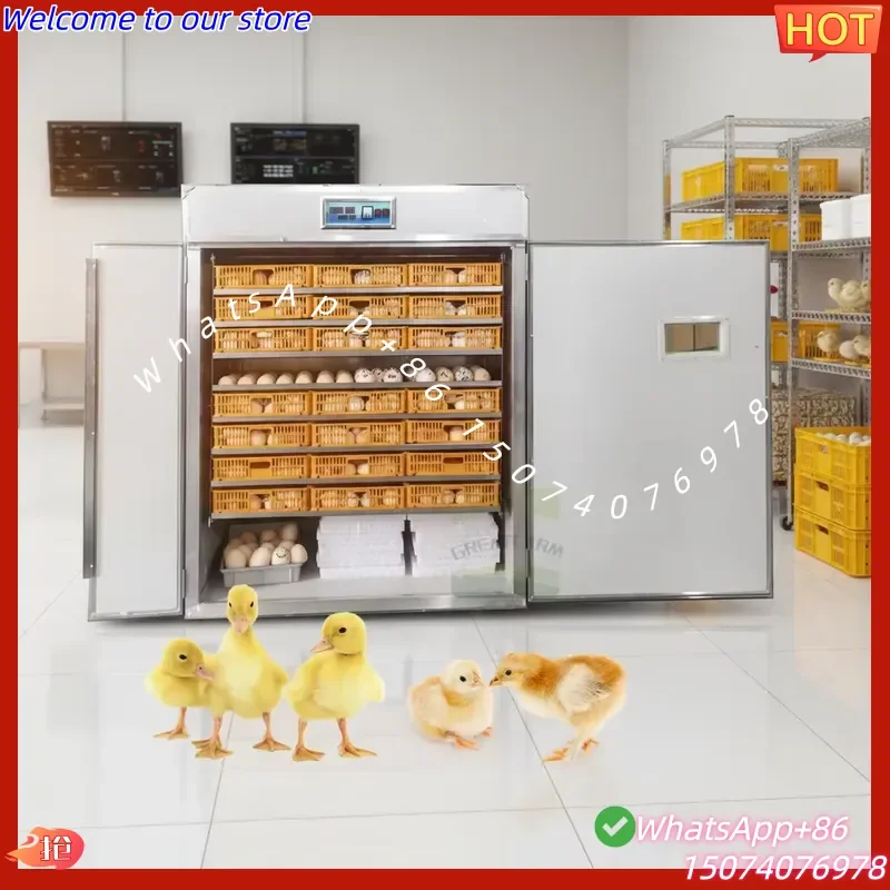 2026 Energy Saving 2112 Incubator New Chicken Hatching Machine Used for Ostrich Duck & Reptile