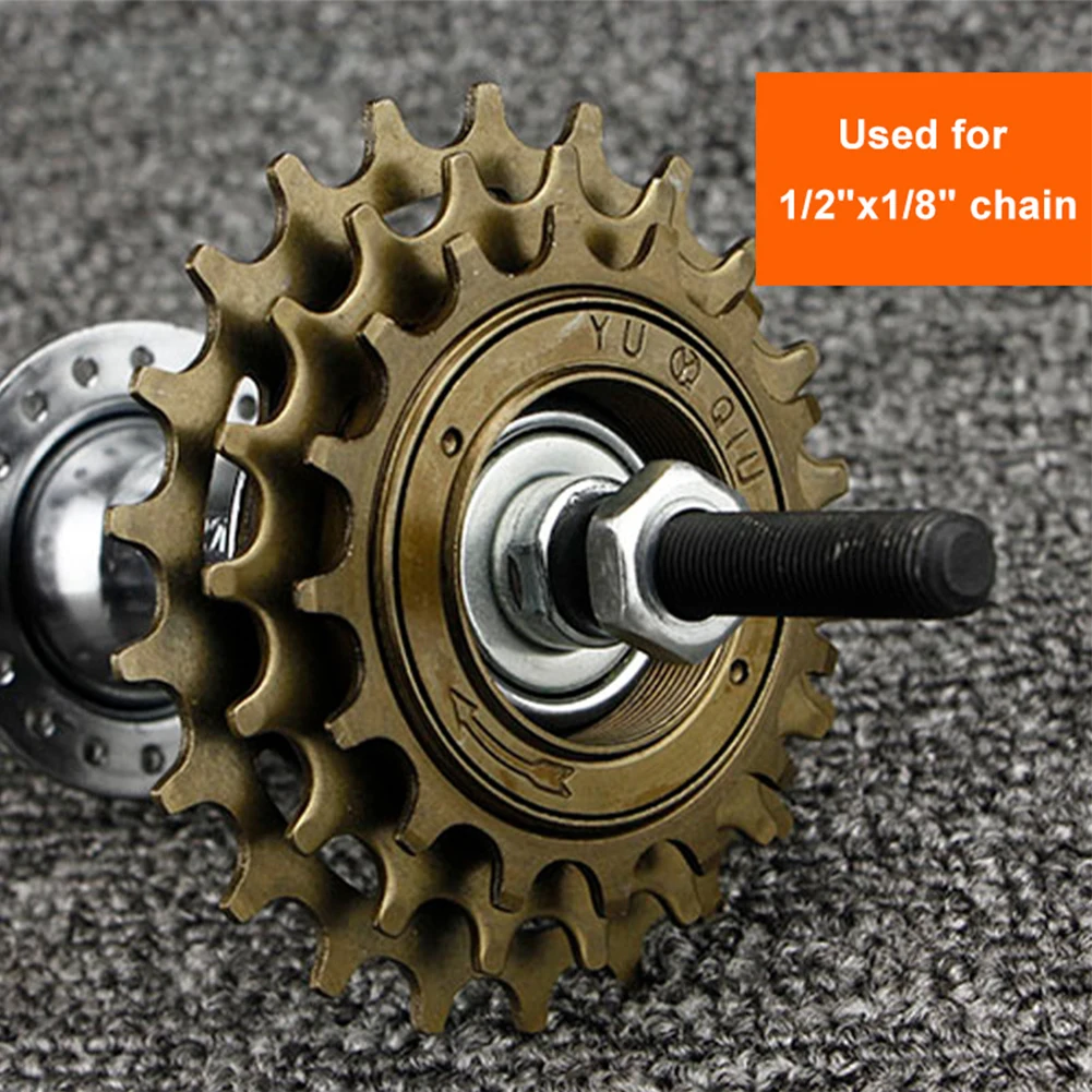 1pc Folding Bike Freewheel 3 Speed Bicycles Freewheels Sprockets 16T-19T-22T Rotary External 3-speed Flywheels 3 Gear