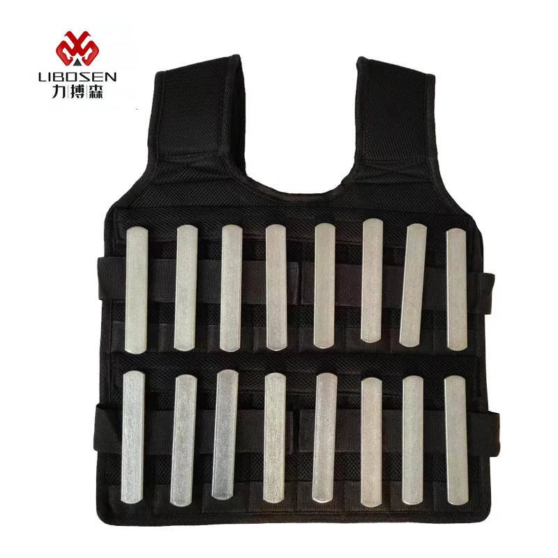 Adjustable Weighted Vest for Men Women Iron Sand Filled Running Fitness Training Breathable Exercise Equipment Home Gym
