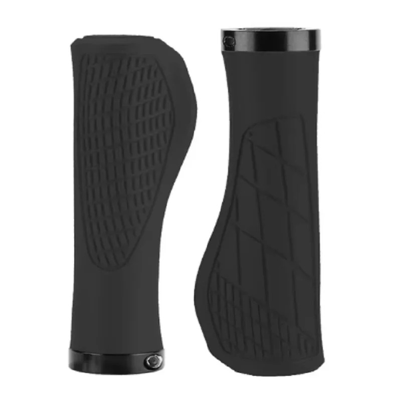 Bike Grips Rubber Mountain Bike Handlebar Cover Cuffs Shock Absorber Anti Slip Bike Handles Grip MTB Cuffs Bike Handle Fist Part image 5