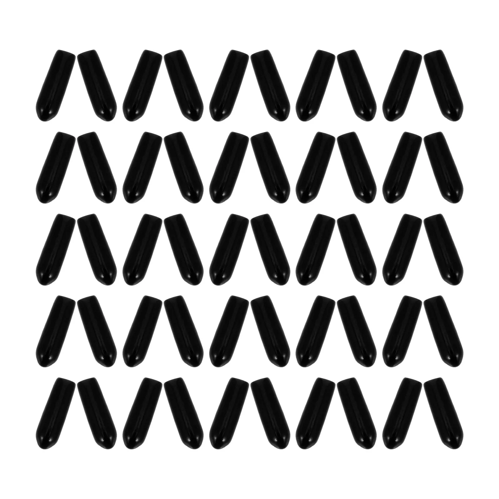 500Pcs Cable End Caps Plastic Wire Terminal Protector Cover Waterproof Flexible Insulation Sleeve Industrial Electrical Wire End