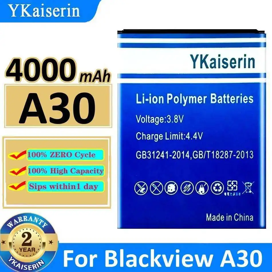 For Blackview A30 Premium Replacement Reliable Power Supply 4000Mah Mobile Phone Battery