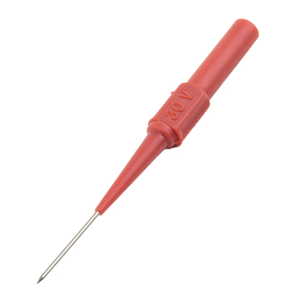 粗探針 ESTプローブ 1A 20 x 1.0mm ニードル 30V 79mm 長さ アクセサリー付属 +4mmソケット 赤+黒 新品