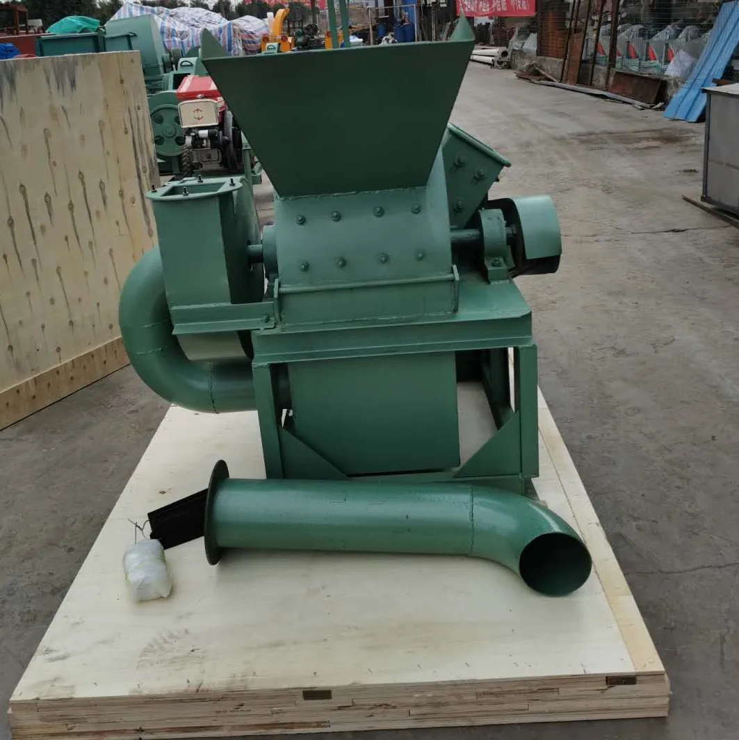 Multifunctional Wood Sawdust Hammer Mill Crusher Used For Making Pellets For Bio Fuels Or Animal Feed