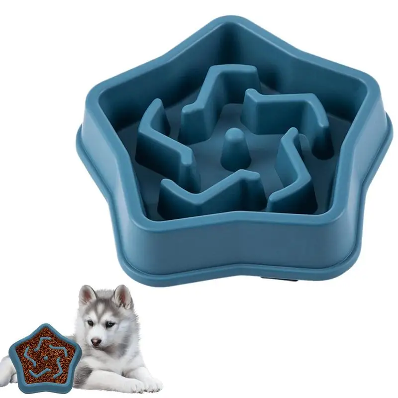 Slow Feeder Dog Bowls Slow Feeder Puppy Bowls Small Breed Anti Gulping Healthy Eating Interactive Fun Alternative Non Slip Dog