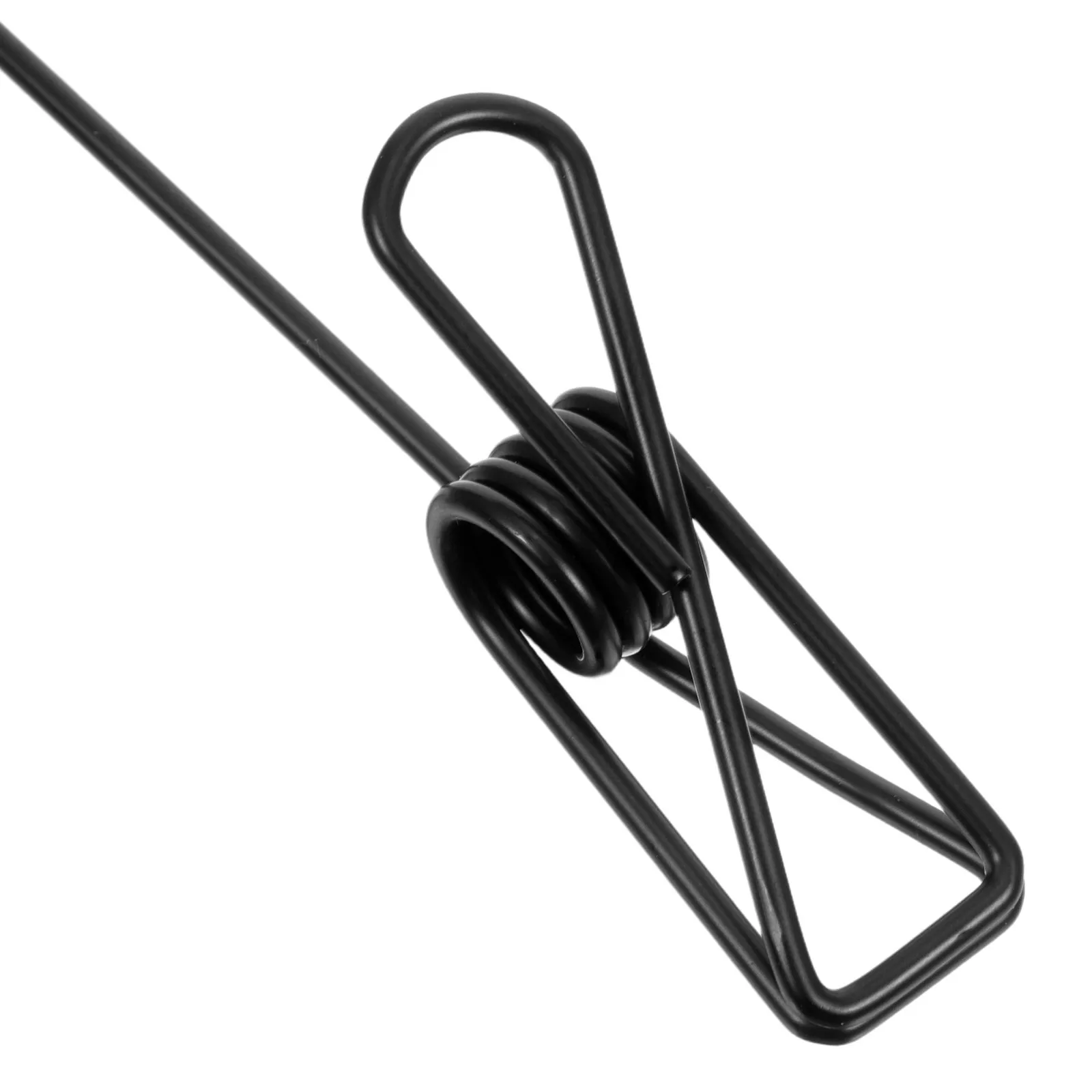 4Pcs Retail Metal Price Tag Clips Black for Store Display Sign Holder Shelf Label Holder Sale Promotion Vendor Table Merchandise