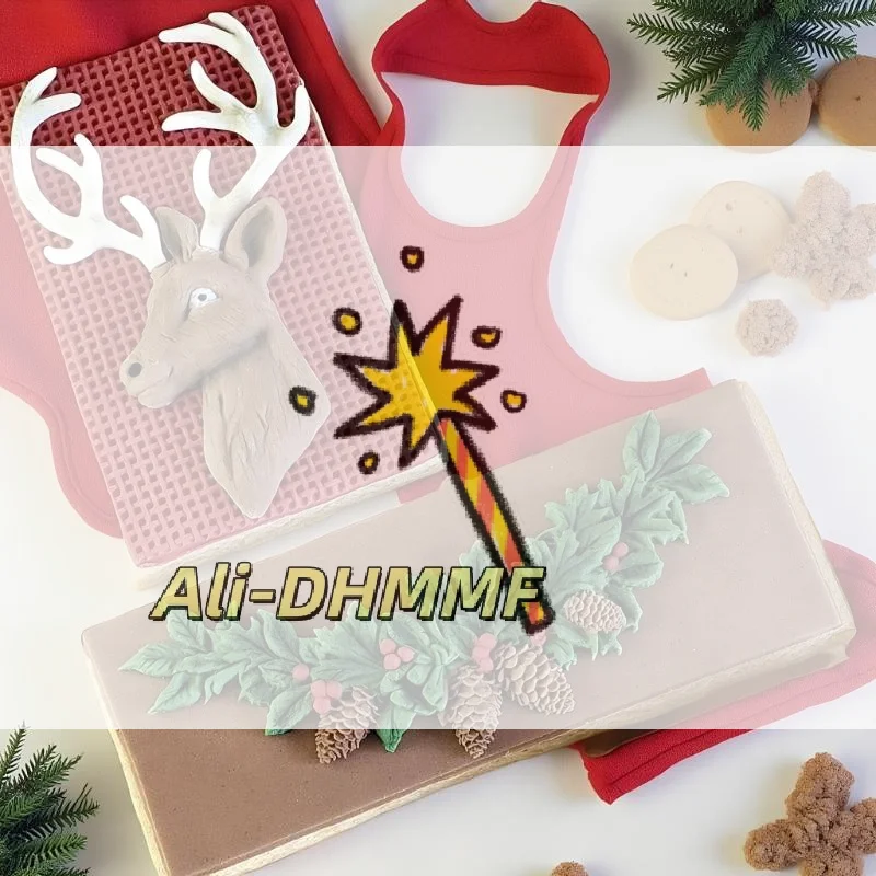 

Праздничная силиконовая форма для сосновой шишки - форма для выпечки на Рождество и тимьян для помадки, шоколада и конфет, безопасный для еды многофункциональный инструмент для украшения