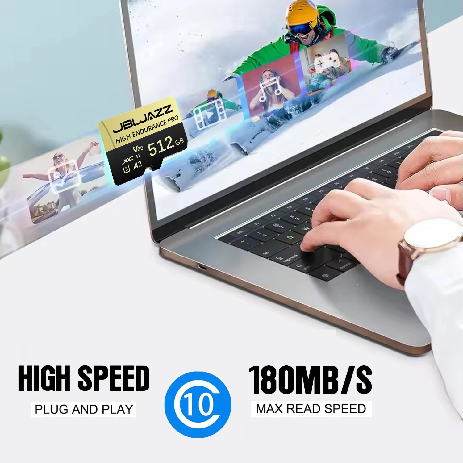 High-Speed SD Memory Card 128GB Class 10 Micro SD Card 512GB 256GB U3 V60 TF Flash Cards For Phone Drone GoPro Camera