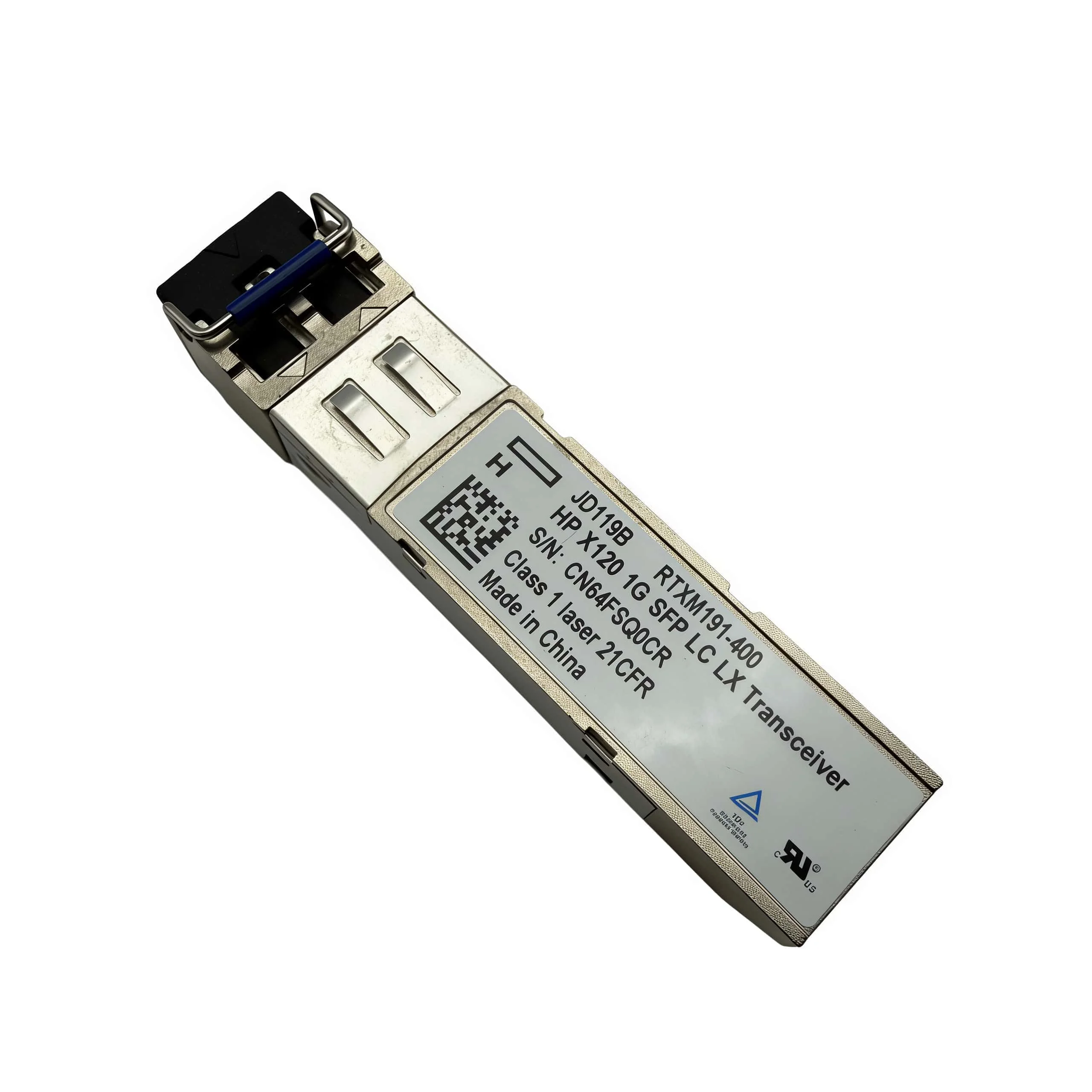 Original For HPE JD119B RTXM191-400 X120 1G SFP LX Transceiver 1310nm 10km SMF LC Gigabit Ethernet Network Optical Module