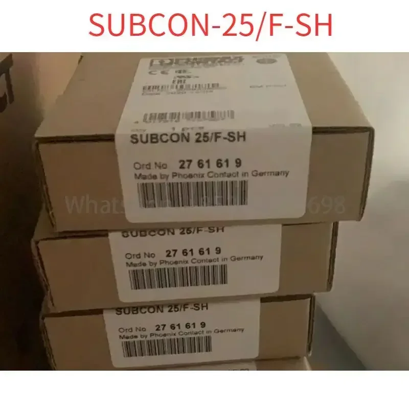 

Brand New Connector 25-pole 2761619 SUBCON-25/F-SH Second-hand test OK