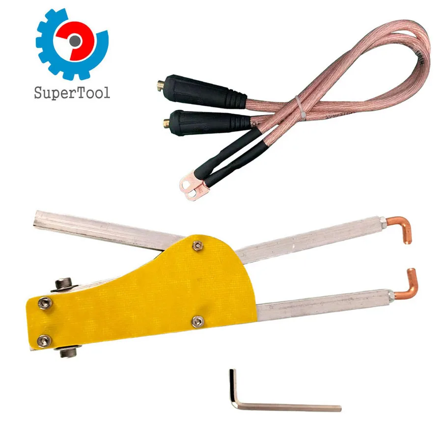 Spot Welding Plier Hand holder Torch For 18650 Spot Welding Machine Kit Repairing Butt Welded Cable ,Copper Electrode ,Tip,Clip