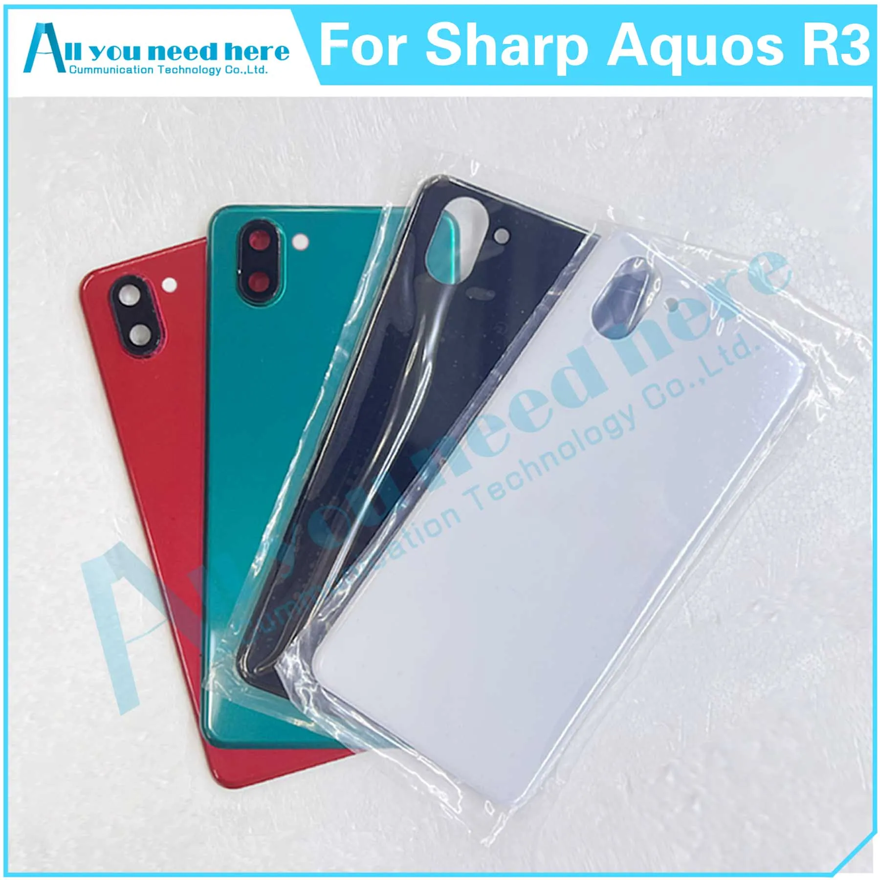

For Sharp Aquos R3 Back Battery Cover Door Housing Rear Case Repair Parts Replacement