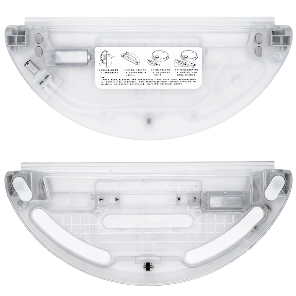 Para Mi Robot aspiradora Mop 2 Pro/2 Lite MJST1S aspiradora tanques de agua controlados eléctricamente paño de fregado