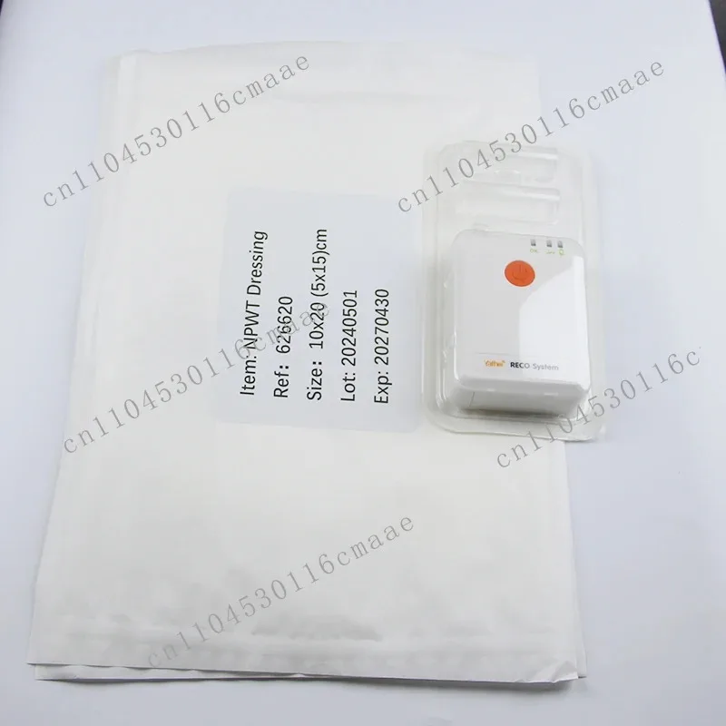 Disposable Dressing NPWT System,Negative Pressure Wound Therapy Vacuum  Pump  Dressings for Wound Drainage Medical Care Supplies