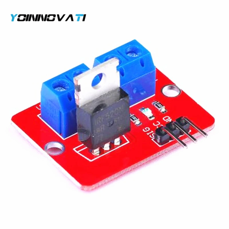 1pcs - 10pcs 0-24V Top Mosfet Button IRF520 MOS Driver Module for MCU ARM Raspberry Pi DIY Kit