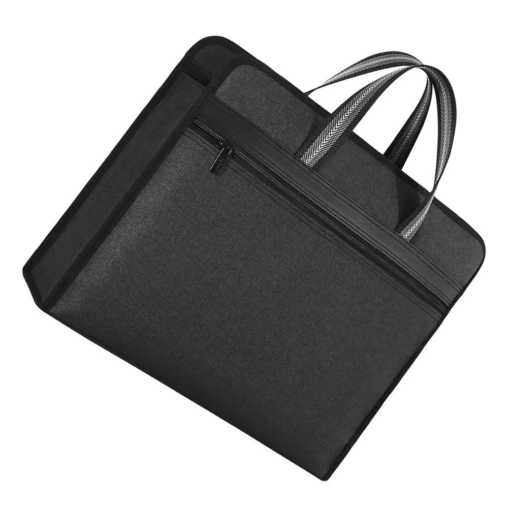 canvas-zipper-document-bag-black-file-organizer-tote-business-travel-document-folder-portable-file-storage-case