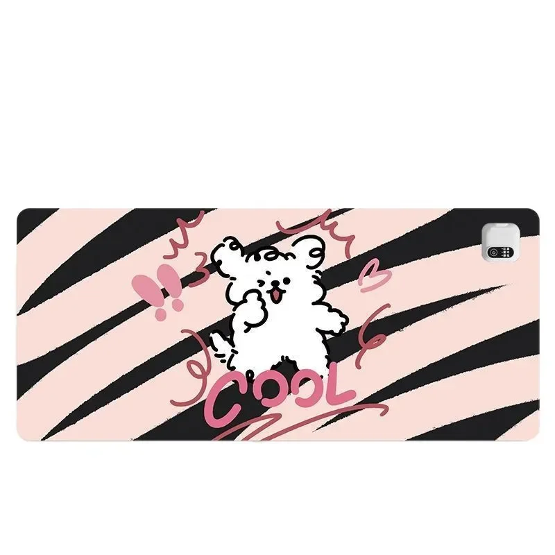 Office heating mouse pad Computer desktop heating table pad Warm handwriting desk pad
