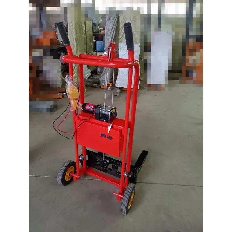 Custom Hand Hydraulic Lightweight Portable Mini Manual Pallet Lifter Small Forklift Stacker For Material
