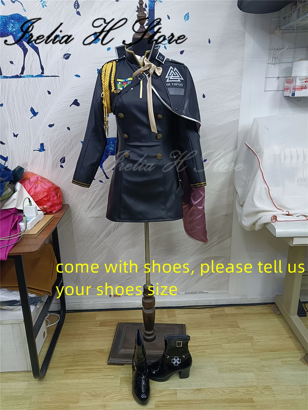 Irelia H Store Nikke Liliweiss أزياء تنكرية لحفلات الهالوين فستان نسائي مخصص