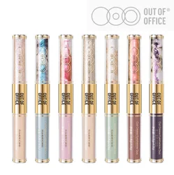 OUT OF OFFICE OOO Double Effect Liquid Eyeshadow Matte Glitter Fine Diamond Eye Shadow Brighten OutOfOffice Makeup Cosmetics